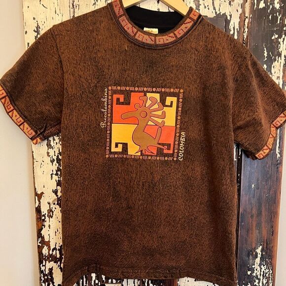 Vintage  Columbia souvenir unisex T-shirt. Size Medium. - Picture 1 of 8